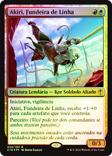 Akiri, Line-Slinger
Commander: 2016 Edition - Portuguese
Single
Magic The Gathering