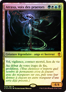 Atraxa, Praetors' Voice
Commander: 2016 Edition - French
Single
Magic The Gathering