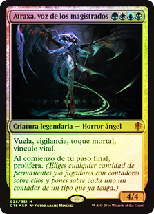 Atraxa, Praetors' Voice
Commander: 2016 Edition - Spanish
Single
Magic The Gathering