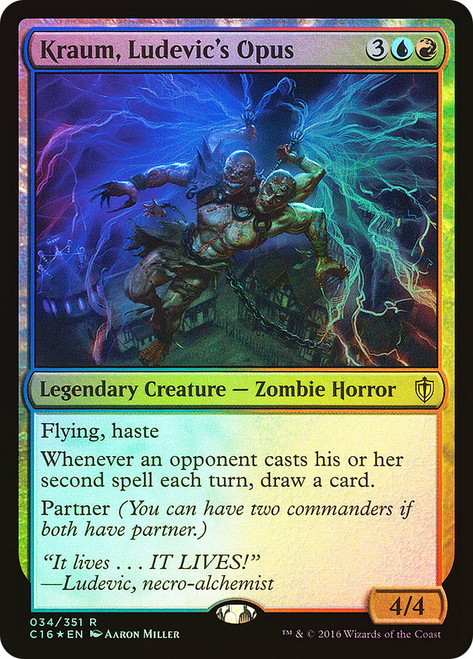 Kraum, Ludevic's Opus\nCommander: 2016 Edition\nSingle\nMagic The Gathering