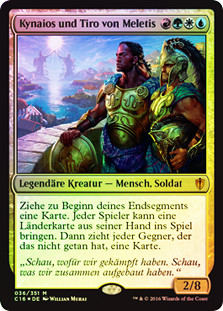 Kynaios and Tiro of Meletis
Commander: 2016 Edition - German
Single
Magic The Gathering