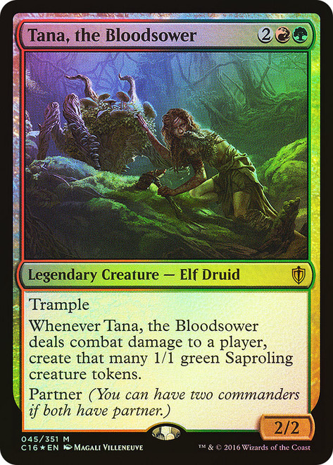 Tana, the Bloodsower\nCommander: 2016 Edition\nSingle\nMagic The Gathering