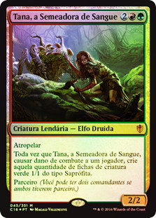 Tana, the Bloodsower
Commander: 2016 Edition - Portuguese
Single
Magic The Gathering