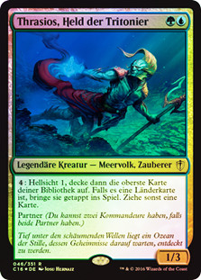 Thrasios, Triton Hero
Commander: 2016 Edition - German
Single
Magic The Gathering