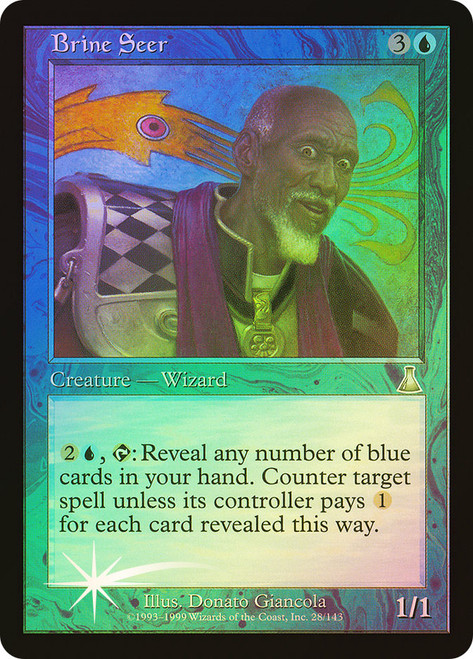 Brine Seer\nUrza's Destiny\nSingle\nMagic The Gathering