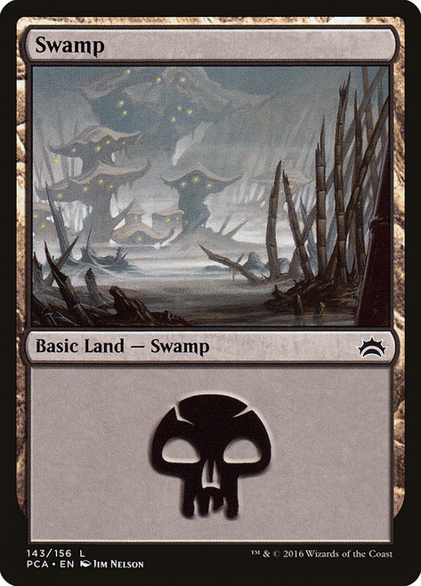 Swamp (#143)\nPlanechase Anthology\nSingle\nMagic The Gathering