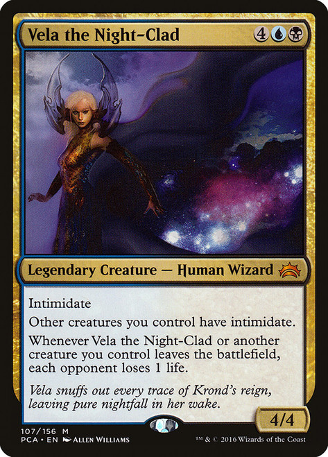 Vela the Night-Clad\nPlanechase Anthology\nSingle\nMagic The Gathering