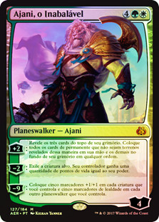 Ajani Unyielding
Aether Revolt (Foil) - Portuguese
Single
Magic The Gathering
