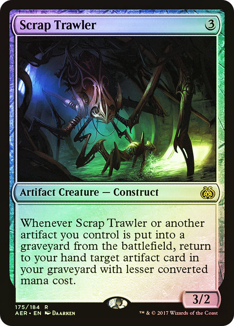 Scrap Trawler\nAether Revolt\nSingle\nMagic The Gathering