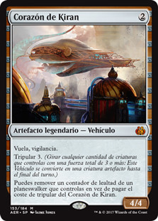 Heart of Kiran
Aether Revolt - Spanish
Single
Magic The Gathering