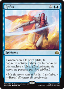 Disallow
Aether Revolt - French
Single
Magic The Gathering