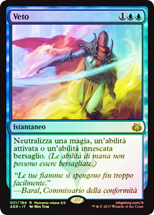 Disallow
Aether Revolt (Foil) - Italian
Single
Magic The Gathering