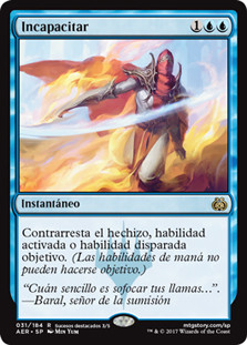 Disallow
Aether Revolt - Spanish
Single
Magic The Gathering