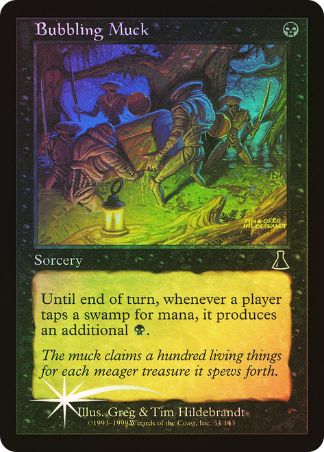MtG 【Foil】沸き立つ汚泥【UDS】英語 BubblingMuck__11763.1651517972