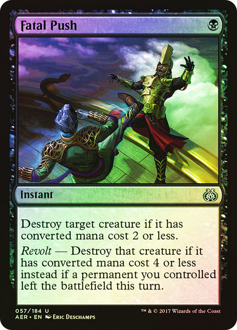 Fatal Push\nAether Revolt\nSingle\nMagic The Gathering