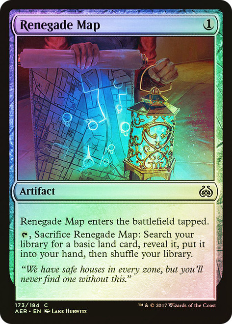 Renegade Map\nAether Revolt\nSingle\nMagic The Gathering