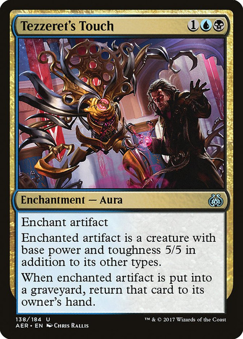 Tezzeret's Touch\nAether Revolt\nSingle\nMagic The Gathering