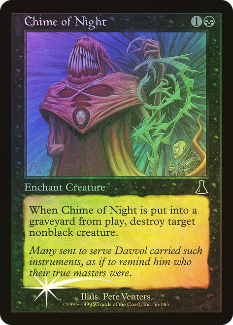 Chime of Night\nUrza's Destiny\nSingle\nMagic The Gathering