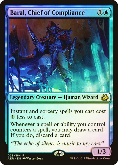 Baral, Chief of Compliance\nAether Revolt\nSingle\nMagic The Gathering