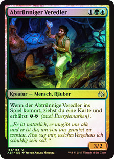 Rogue Refiner
Aether Revolt (Foil) - German
Single
Magic The Gathering