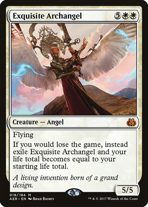 Exquisite Archangel\nAether Revolt\nSingle\nMagic The Gathering
