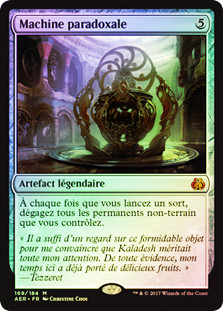 Paradox Engine
Aether Revolt (Foil) - French
Single
Magic The Gathering