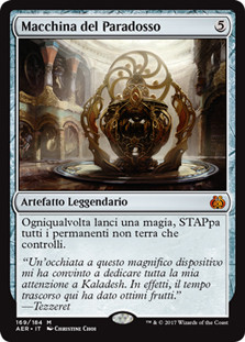 Paradox Engine
Aether Revolt - Italian
Single
Magic The Gathering