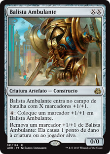 Walking Ballista
Aether Revolt - Portuguese
Single
Magic The Gathering