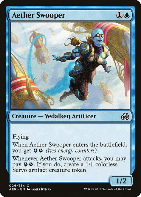 Aether Swooper\nAether Revolt\nSingle\nMagic The Gathering
