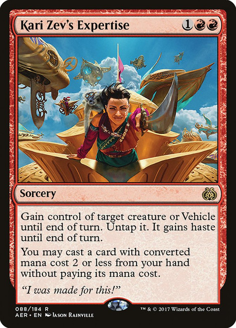 Kari Zev's Expertise | Aether Revolt | Star City Games