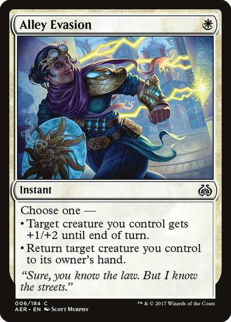 Alley Evasion\nAether Revolt\nSingle\nMagic The Gathering