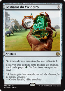 Lifecrafter's Bestiary
Aether Revolt - Portuguese
Single
Magic The Gathering