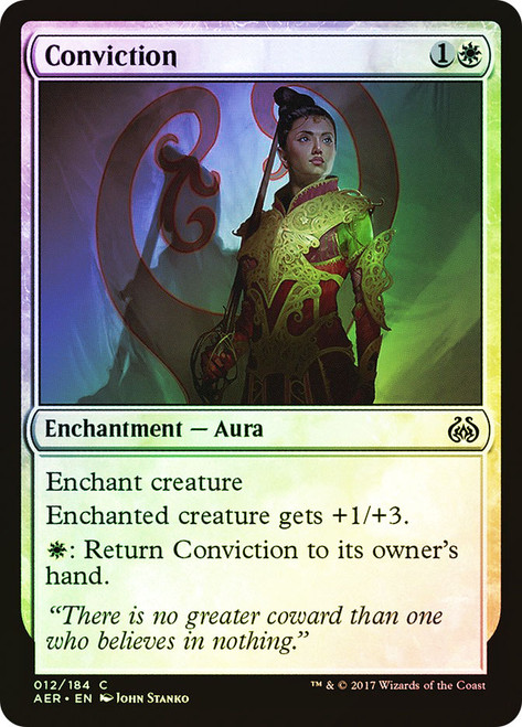 Conviction\nAether Revolt\nSingle\nMagic The Gathering