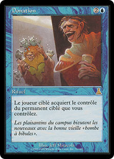 Donate
Urza's Destiny - French
Single
Magic The Gathering