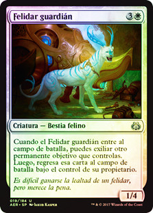 Felidar Guardian
Aether Revolt (Foil) - Spanish
Single
Magic The Gathering