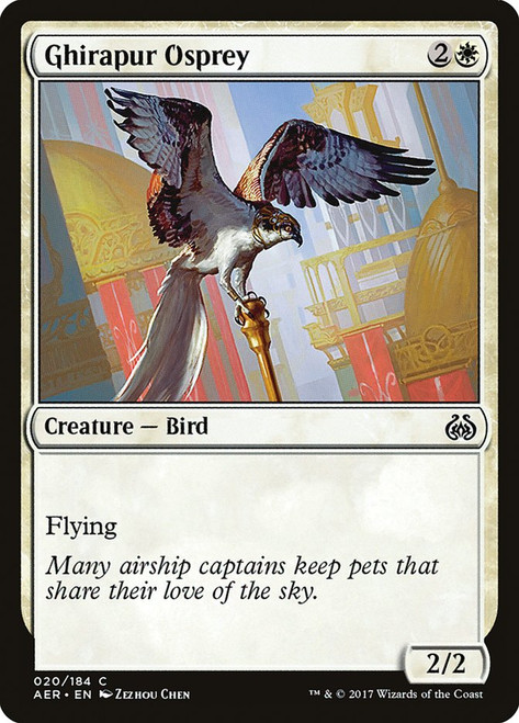 Ghirapur Osprey\nAether Revolt\nSingle\nMagic The Gathering