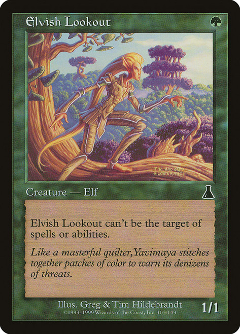 Elvish Lookout\nUrza's Destiny\nSingle\nMagic The Gathering