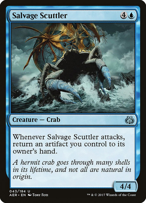 Salvage Scuttler\nAether Revolt\nSingle\nMagic The Gathering