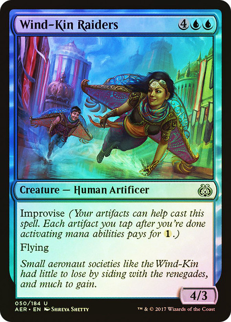 Wind-Kin Raiders\nAether Revolt\nSingle\nMagic The Gathering