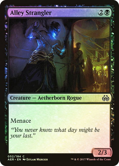 Alley Strangler\nAether Revolt\nSingle\nMagic The Gathering