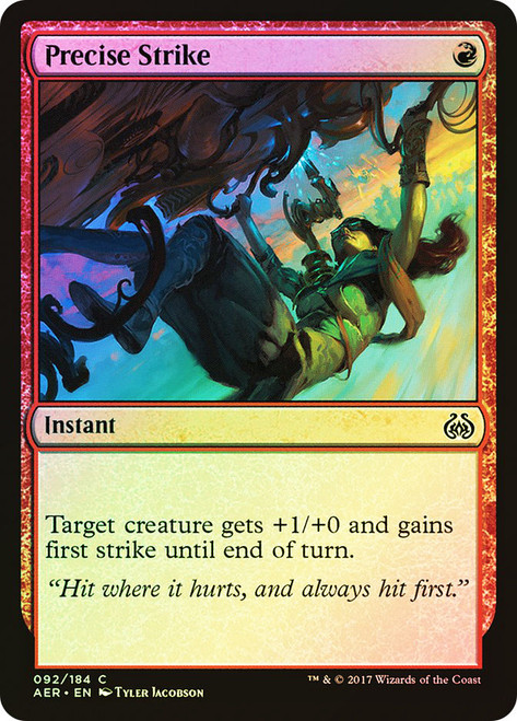 Precise Strike\nAether Revolt\nSingle\nMagic The Gathering