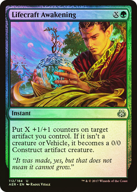 Lifecraft Awakening\nAether Revolt\nSingle\nMagic The Gathering