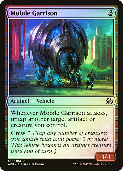 Mobile Garrison\nAether Revolt\nSingle\nMagic The Gathering