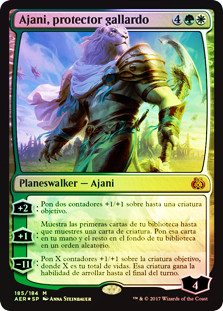 Ajani, Valiant Protector (Introductory Product)
Aether Revolt (Foil) - Spanish
Single
Magic The Gathering