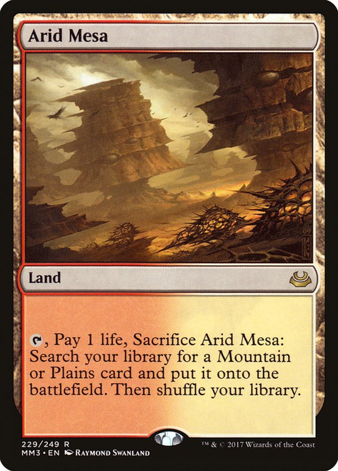 Arid Mesa\nModern Masters: 2017 Edition\nSingle\nMagic The Gathering
