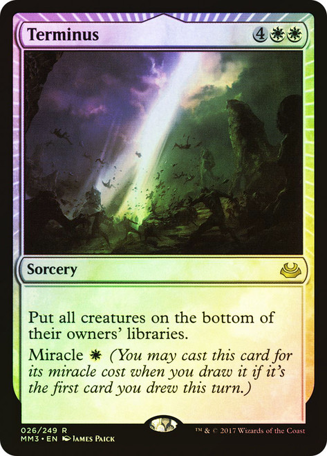 Terminus\nModern Masters: 2017 Edition\nSingle\nMagic The Gathering