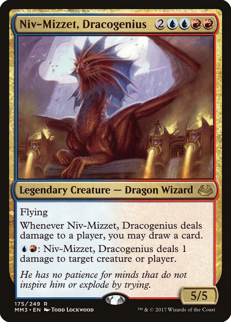 Niv-Mizzet, Dracogenius\nModern Masters: 2017 Edition\nSingle\nMagic The Gathering