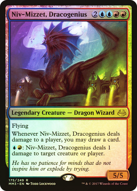 Niv-Mizzet, Dracogenius\nModern Masters: 2017 Edition\nSingle\nMagic The Gathering