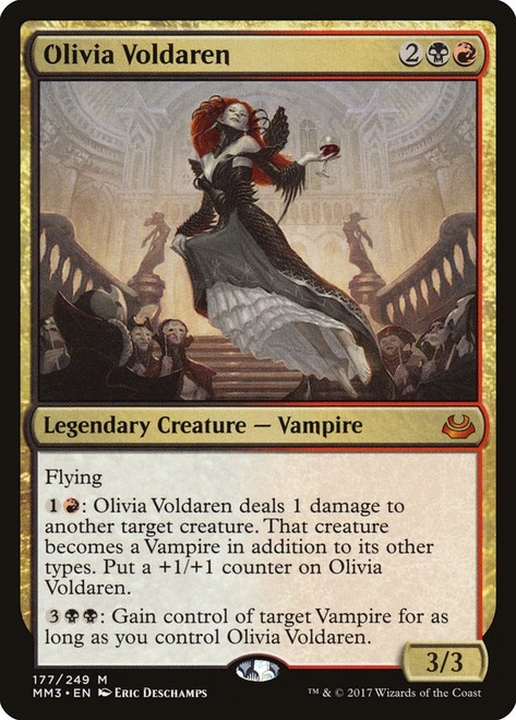 Olivia Voldaren\nModern Masters: 2017 Edition\nSingle\nMagic The Gathering