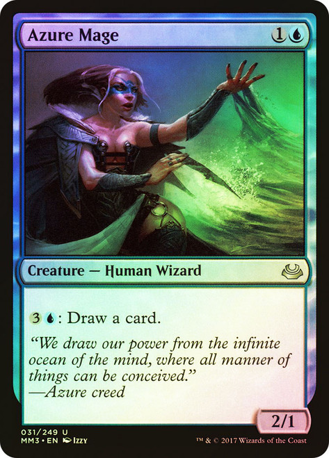 Azure Mage\nModern Masters: 2017 Edition\nSingle\nMagic The Gathering